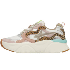 W6YZ Sneakers Donna Bianco/Rosa