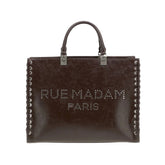 Rue Madam Sioux Tote Donna Marrone