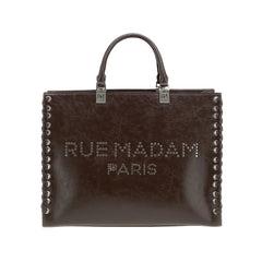 Rue Madam Sioux Tote Donna Marrone