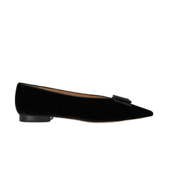 Ralph Lauren Ballerine Audri Bow Donna Nero