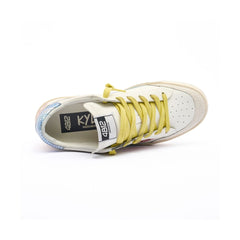 4B12 Sneakers Kyle-D109 Bianco/Multicolor