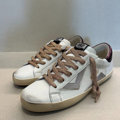 4B12 Sneakers Suprime DB254 Bianco/Viola