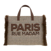 Rue Madam Megeve Donna Pied De Poule