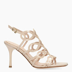 Albano Sandalo con Tacco Nude