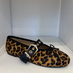 Alma en Pena I250165 Ballerine Donna Leopard Camel