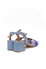 Anima BR251 Sandalo Camoscio Jeans