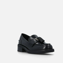 Bruno Premi Mocassino in Pelle Nero