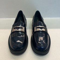 Bruno Premi Mocassino in Pelle Blu