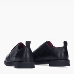 Bueno Mocassino Slip-on in Pelle Nero