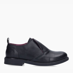 Bueno Mocassino Slip-on in Pelle Nero