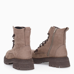 Bueno Z1420 Anfibi Donna Taupe