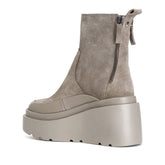 CafèNoir Tronchetto in Pelle Scamosciata Doppia Zip