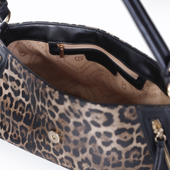 CafèNoir C3YA0903N079TG2 Borsa a Spalla Donna Animalier