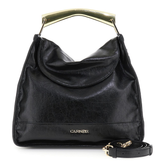 CafèNoir C3YF0910N001TG2 Borsa a Spalla Donna Nero