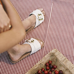 Colors of California BIO503 Sandali Monofascia Donna Ice