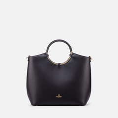 Cuoieria Fiorentina Oblò Borsa Donna Nero