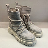 Elena Stivaletto Beige Ivory