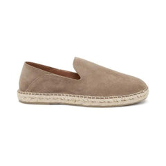 Frau 18B0 Espadrillas in Pelle Scamosciata Sand