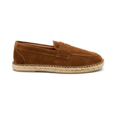 Frau 18B6 Espadrillas con Traversina Marrone