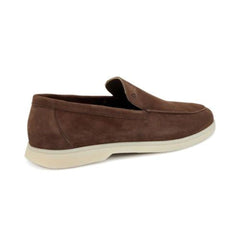 Frau 32B0 Slip-on in Pelle Scamosciata Marrone