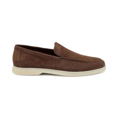 Frau 32B0 Slip-on in Pelle Scamosciata Marrone