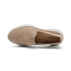 Frau 43B7 Slip-on in Pelle Scamosciata Taupe