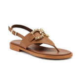 Frau 86M5 Sandalo Infradito con Accessorio Gioiello Mou