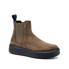 Frau 41A2 Beatles in Pelle Scamosciata Donna Torba