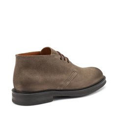 Frau 73A2 Polacchini in Pelle Scamosciata Uomo Visone