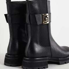 Gaudì Stivaletto in Pelle Black