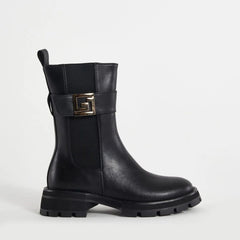 Gaudì Stivaletto in Pelle Black