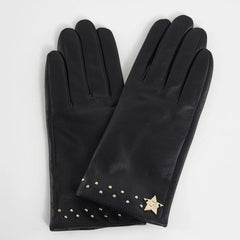 Gaudì Guanti in Pelle Black