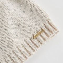 Gaudì Berretto Beanie in Maglia Cream