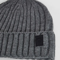 Gaudì Berretto Beanie a Coste Grey