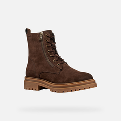 Geox D16HRF Stivaletti Donna Brown