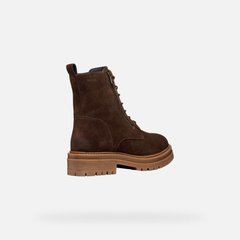 Geox D16HRF Stivaletti Donna Brown