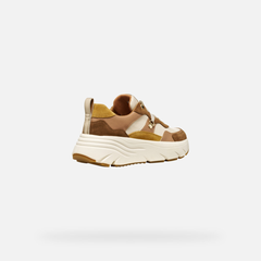 Geox D36UFE Sneakers Donna Mud/Beige