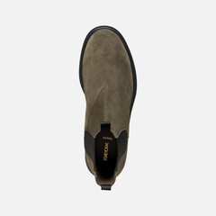 Geox U46FRA Stivaletti Chelsea Uomo Military