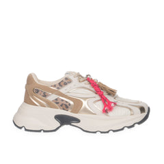 Gio+ Sneakers Donna White Animalier