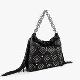 Gio Cellini Borsa Christina L. Frange Nera
