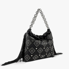 Gio Cellini Borsa Christina L. Frange Nera