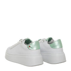 Gio+ Sneakers Pia Bianco/Verdino
