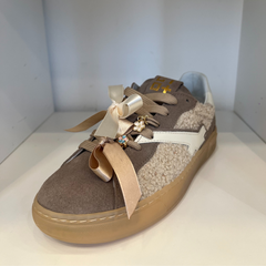 Gio+ Blue 30A Sneakers Donna Orsetto Beige