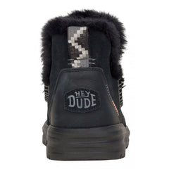 Hey Dude Camden Suede W Black