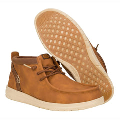 Hey Dude Wally Mid GripR Classic 42051 Uomo Cognac/Tan