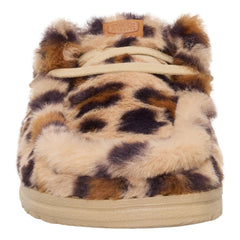 Hey Dude Wendy Slipper Leo Fur 44714 Donna Tan/Multi