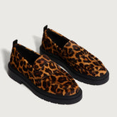 Hoff Mocassino School Animal Print Marrone