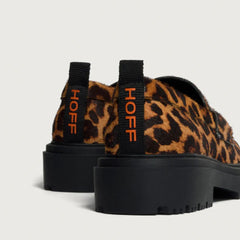 Hoff Mocassino School Animal Print Marrone
