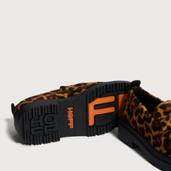 Hoff Mocassino School Animal Print Marrone