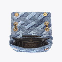 Kurt Geiger Borsa Mini Kensington in Denim